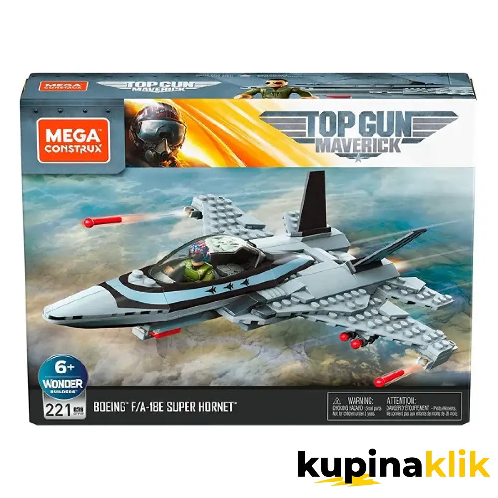 MEGA CONSTRUX KOCKICE TOP GUN