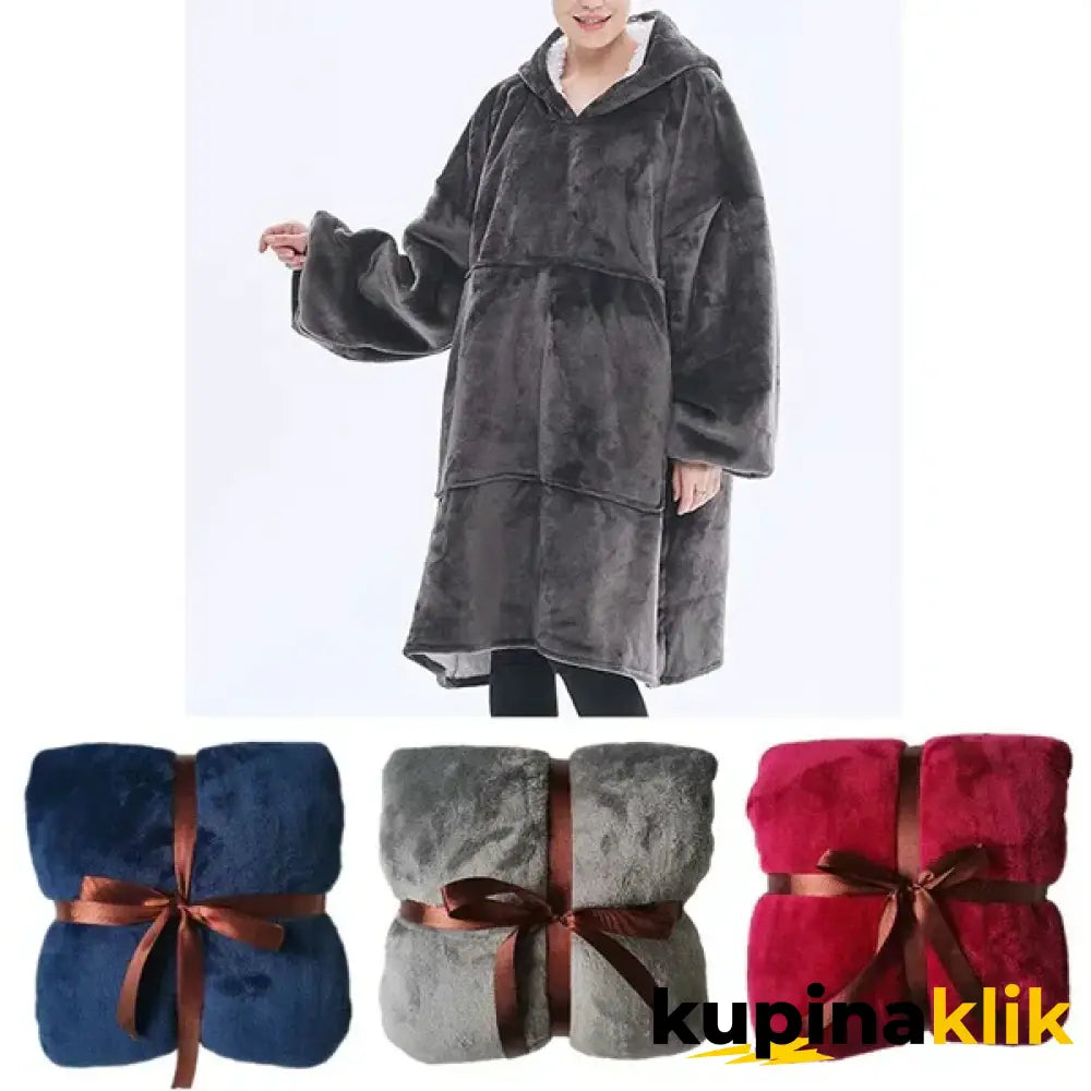 Mekano duks ćebe - duks ćebe za zimu