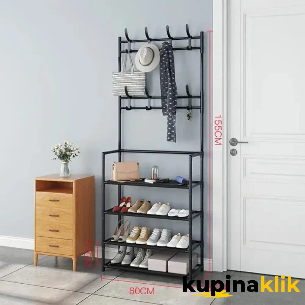 Metalni Čiviluk i Cipelarnik 2u1