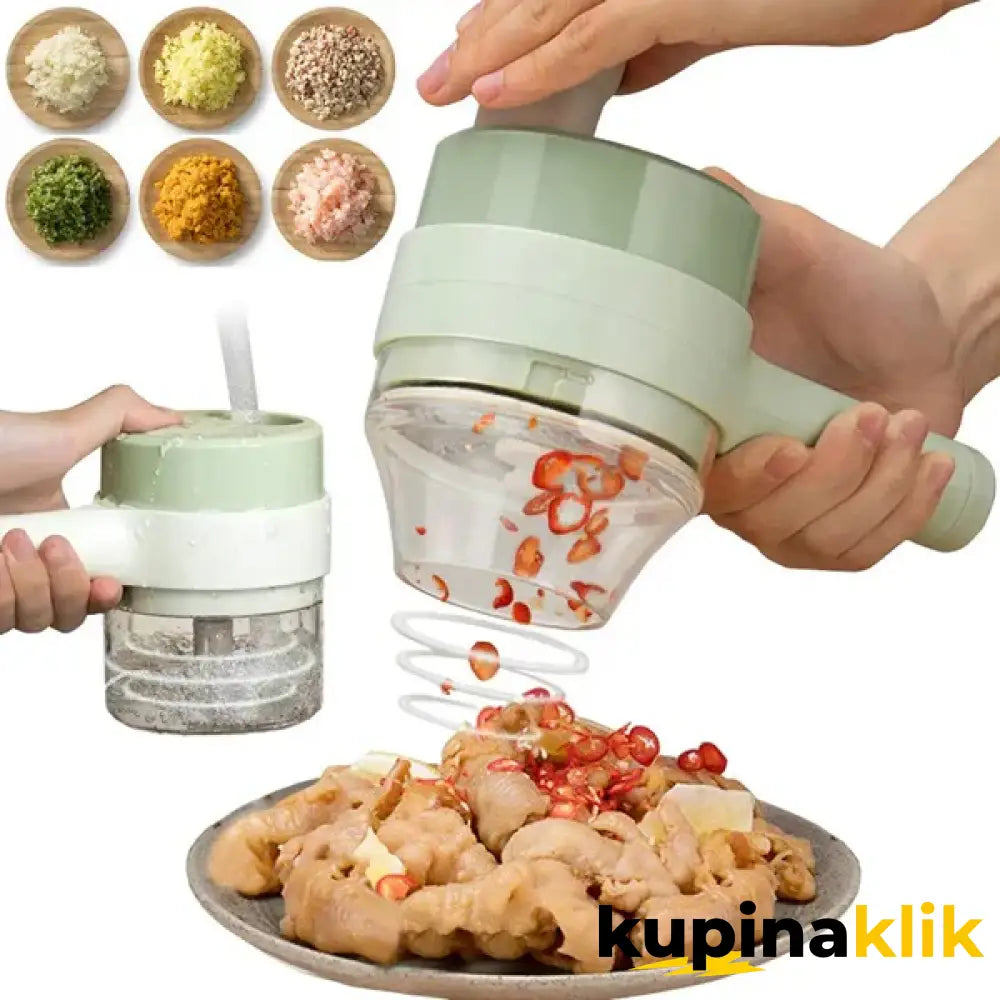 Moćni električni secko - Prenosivi secko 4u1