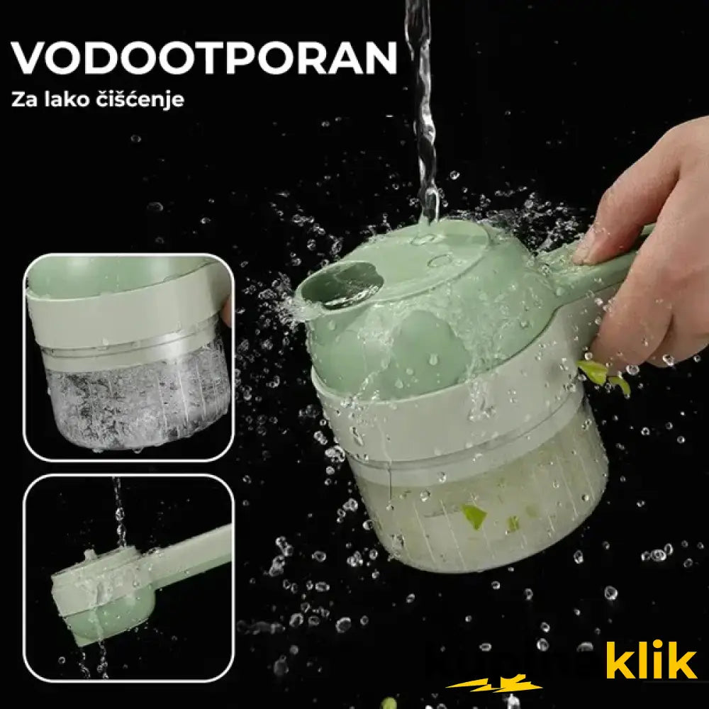 Moćni električni secko - Prenosivi secko 4u1