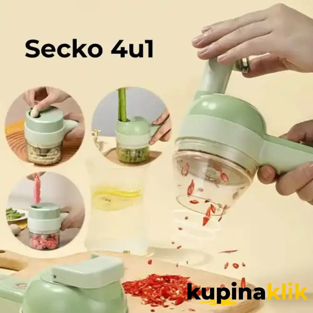 Moćni električni secko - Prenosivi secko 4u1