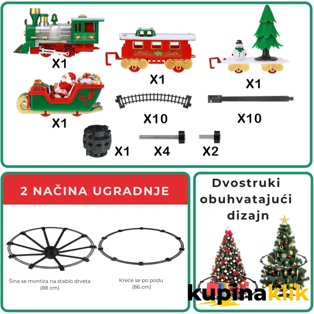 Novogodišnji vozić čarolije