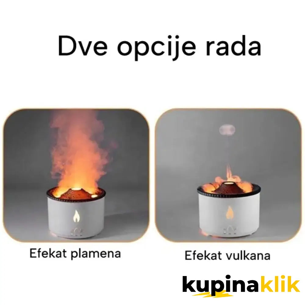 Osveživač vazduha sa efektom erupcija vulkana - Aroma Difuzer