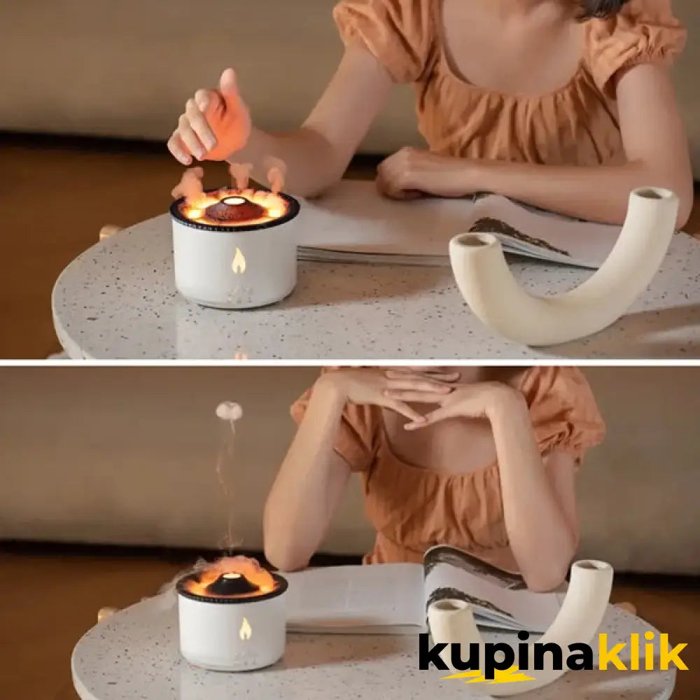 Osveživač vazduha sa efektom erupcija vulkana - Aroma Difuzer