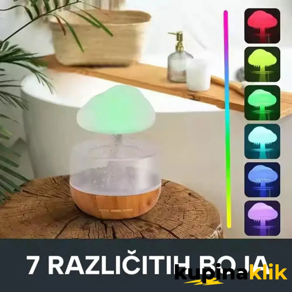 Ovlaživač vazduha - u obliku pečurke