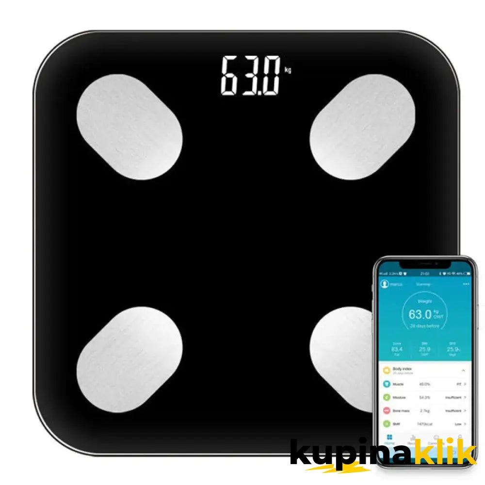 Pametna Bluetooth digitalna vaga - Digitalna vaga sa 17 funkcija