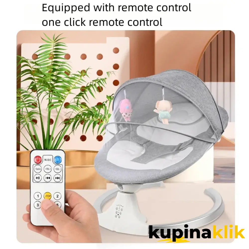 Pametna električna ljuljaška za bebe 👶✨