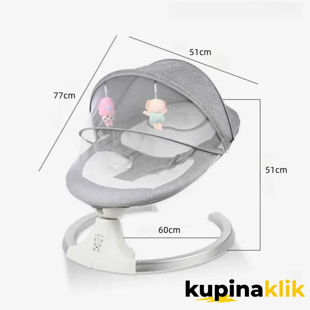 Pametna električna ljuljaška za bebe 👶✨