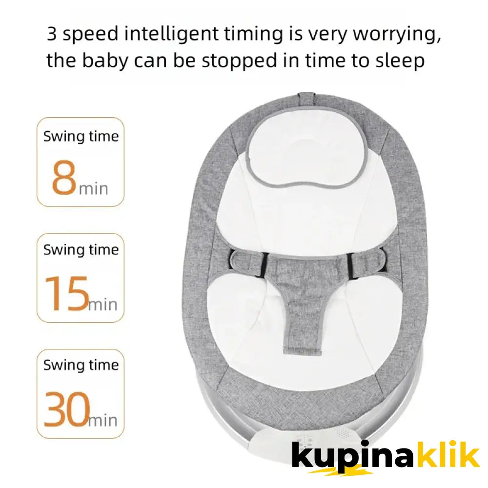 Pametna električna ljuljaška za bebe 👶✨