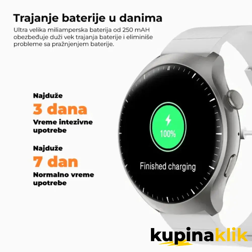 Pametni sat HOWEAR 4 Pro Crni