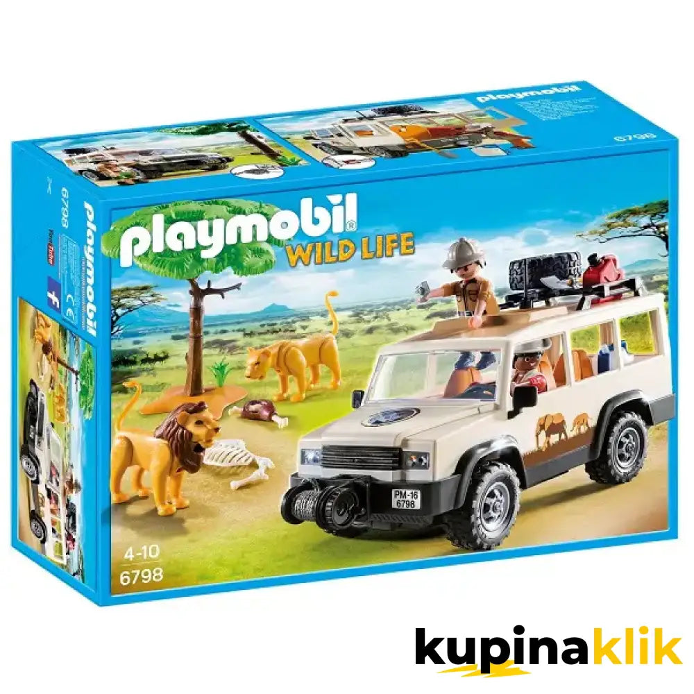 PLAYMOBIL WILD LIFE SAFARI KAMION SA LAVOVIMA