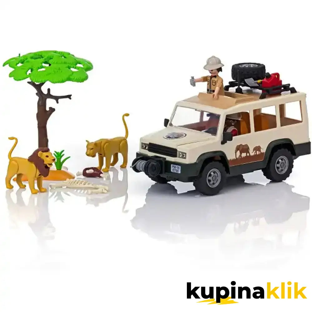 PLAYMOBIL WILD LIFE SAFARI KAMION SA LAVOVIMA