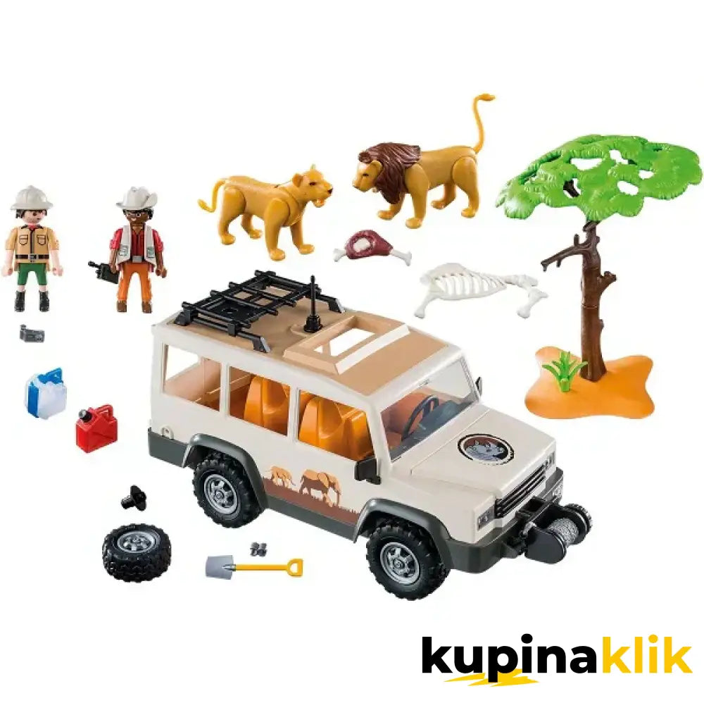 PLAYMOBIL WILD LIFE SAFARI KAMION SA LAVOVIMA