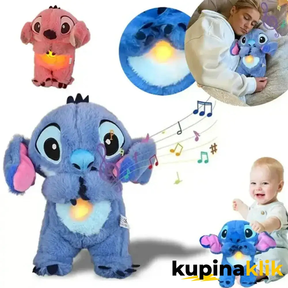 Plišani Stitch koji diše