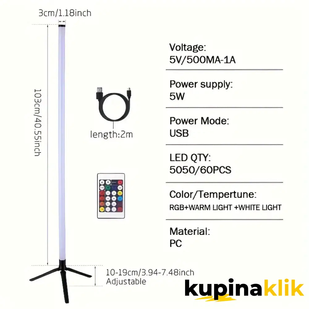 Podna RGB Lampa