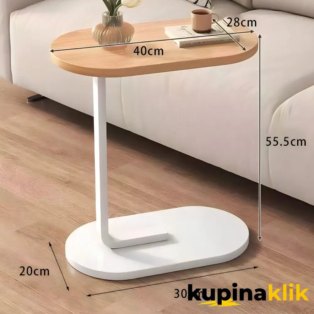 Praktičan bočni stoćić za dnevnu i spavaću sobu decor