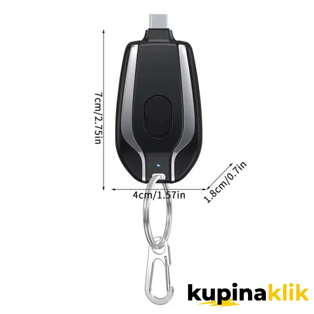 Prenosivi mini punjač - privezak