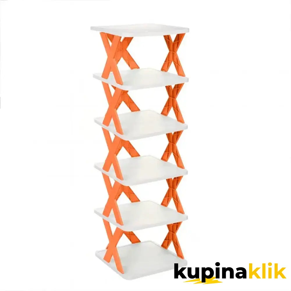 Prenosivi sklopivi cipelarnik (6 polica) - Sklopiva polica za obuću