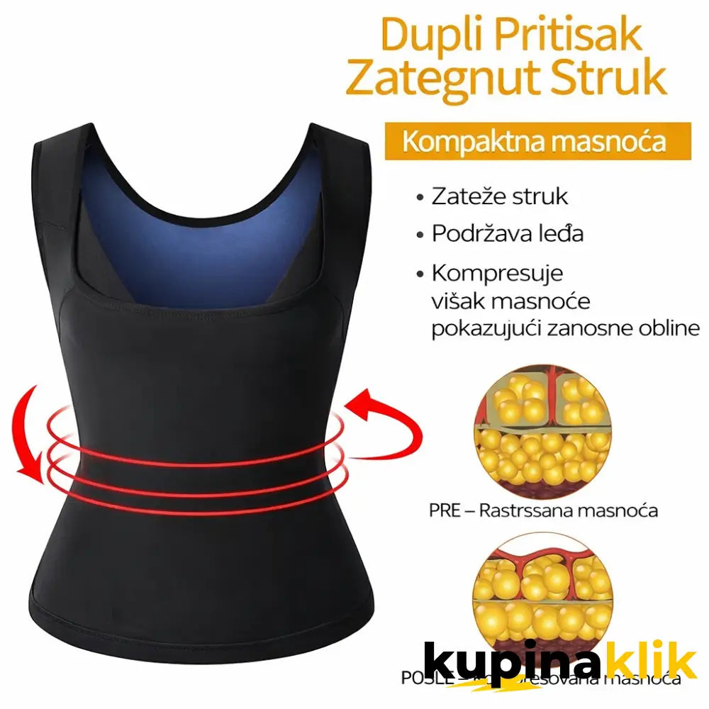 Prsluk Koji Topi Masti- Sauna Prsluk