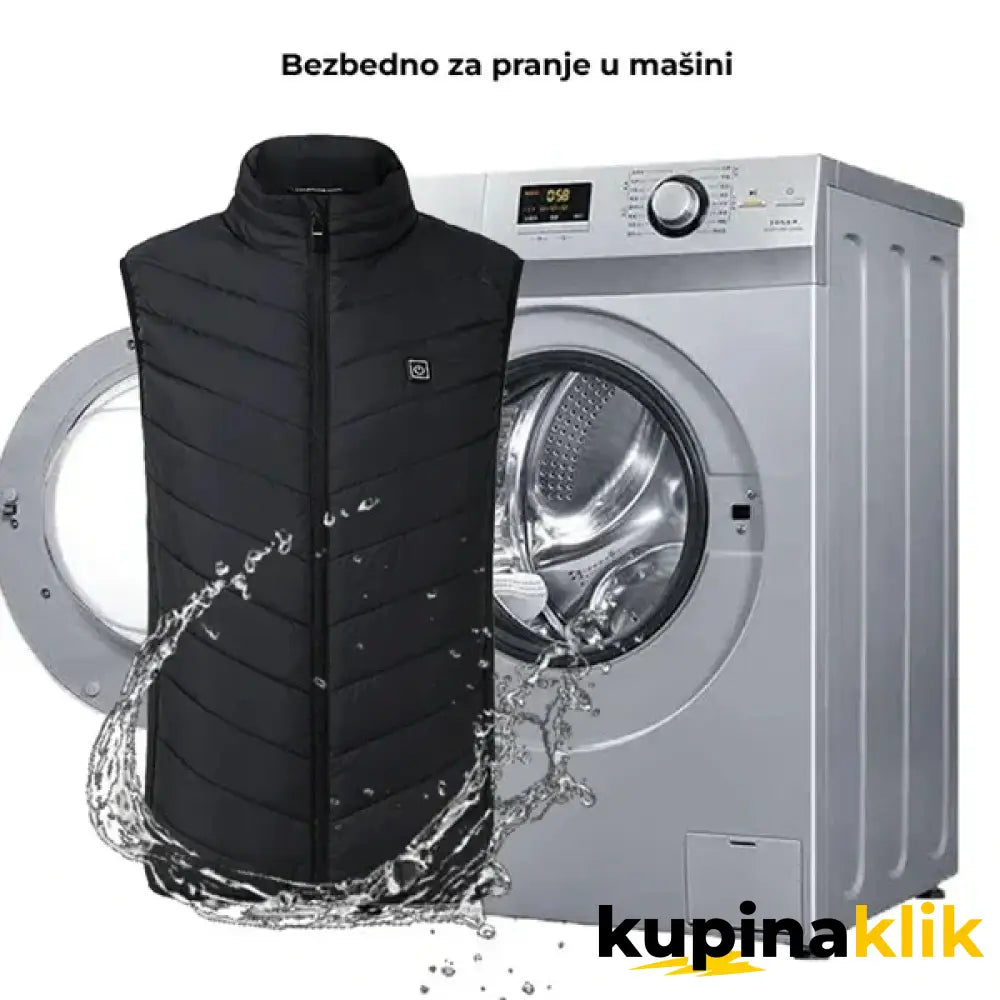 Prsluk sa ugrađenim grejanjem