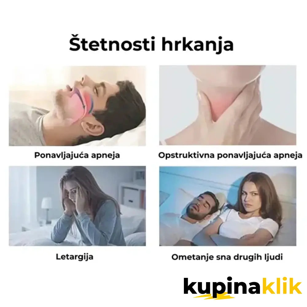 Prsten protiv hrkanja - Set 2 kom.