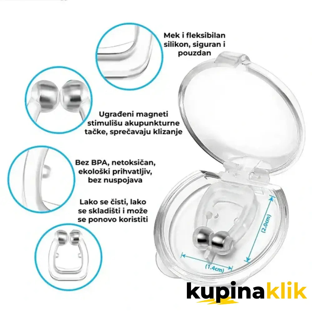 Prsten protiv hrkanja - Set 2 kom.