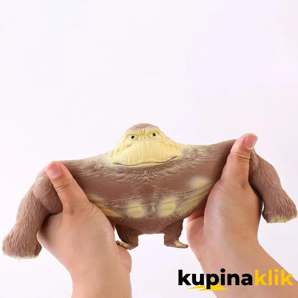 Rastegljiva gorila igračka za decu - paket 4 gorile