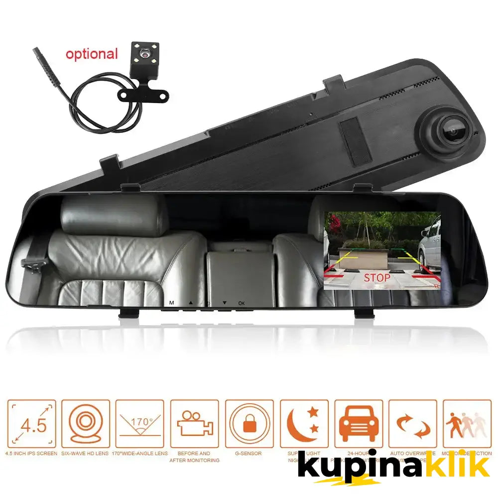 Retrovizor+ Parking Kamera Full HD
