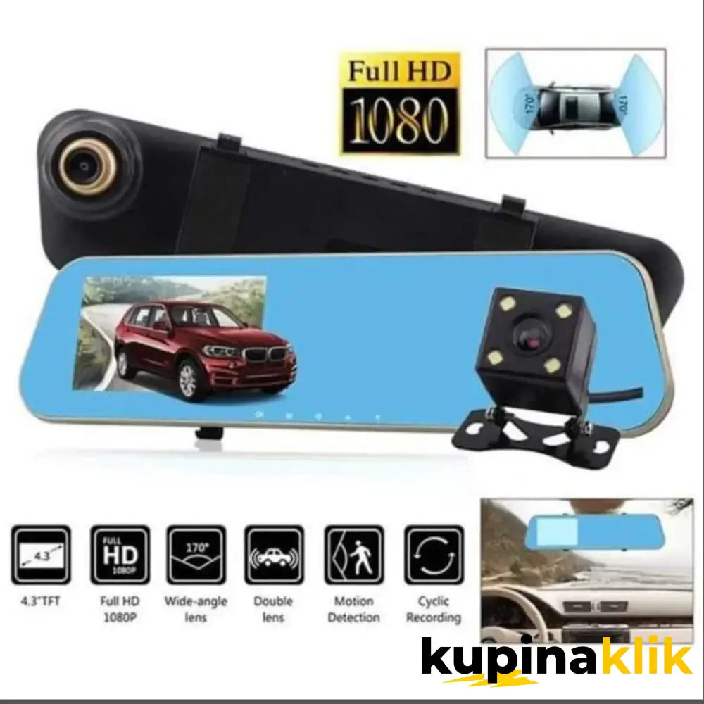 Retrovizor+ Parking Kamera Full HD