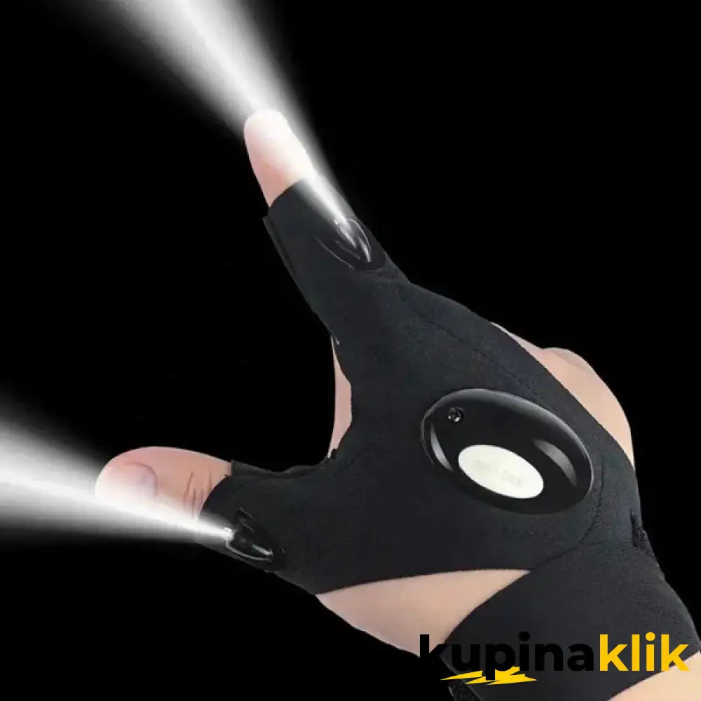 Rukavica za rad sa LED svetlom