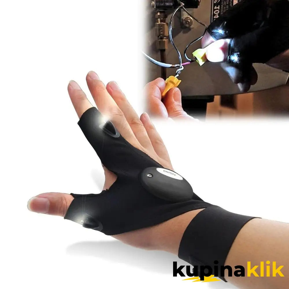 Rukavice sa LED svetlima 1 + 1 GRATIS