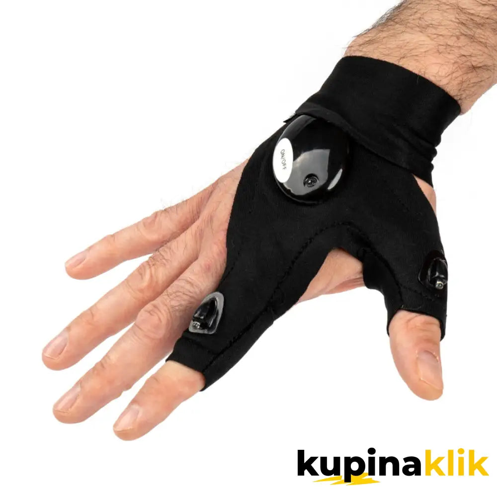 Rukavice sa LED svetlima 1 + 1 GRATIS