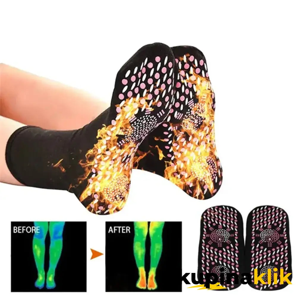 Samogrejuće neklizajuće čarape - Čarape za zimu koje se ne klizaju