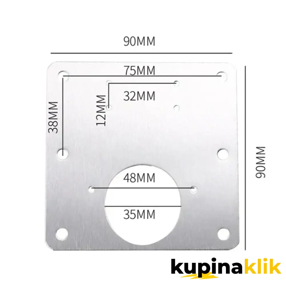SET pločica za popravku šarki 10kom