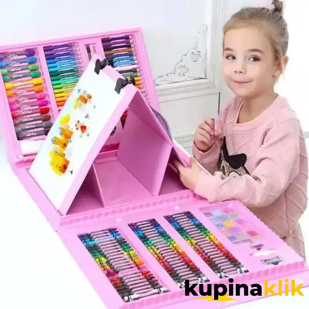 Set za crtanje - kofer za decu