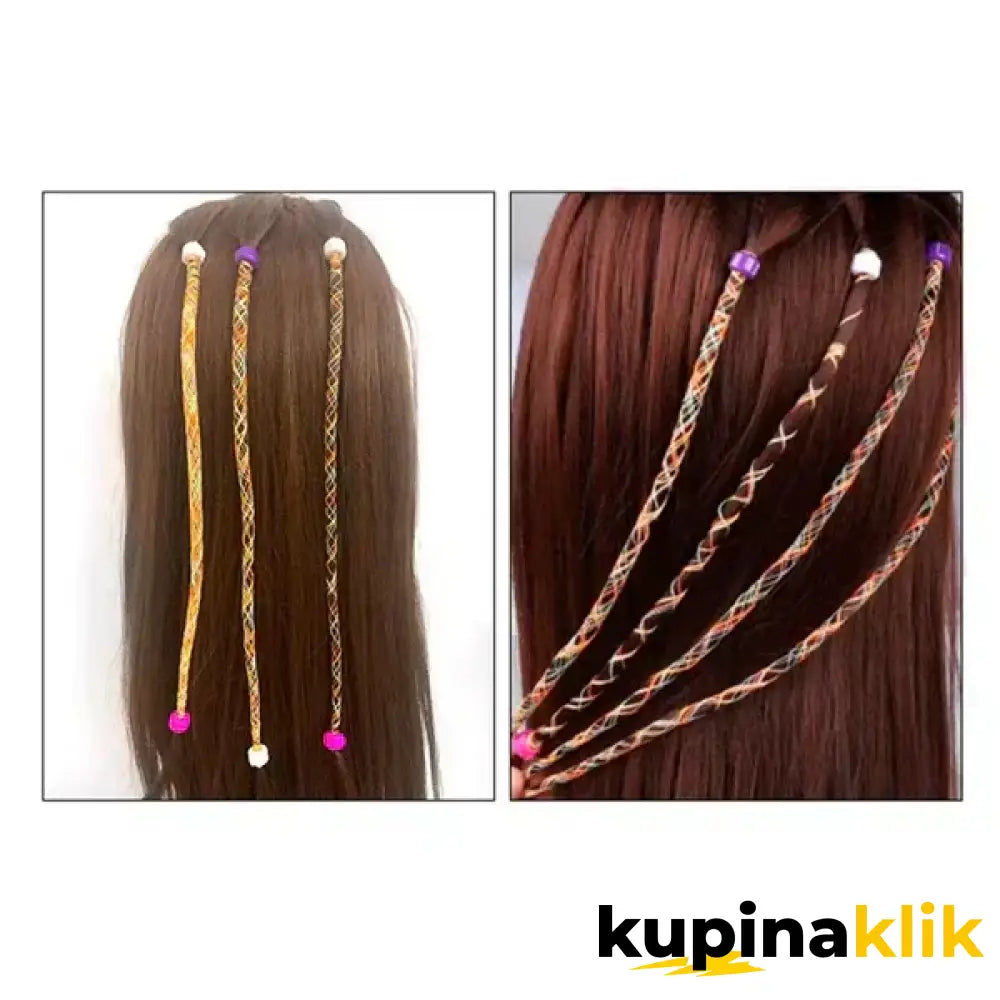 Set za pravljenje pletenica i kikica