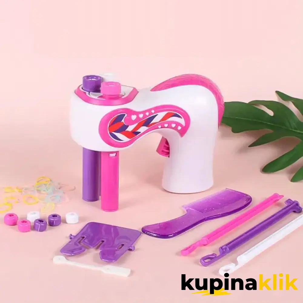 Set za pravljenje pletenica i kikica