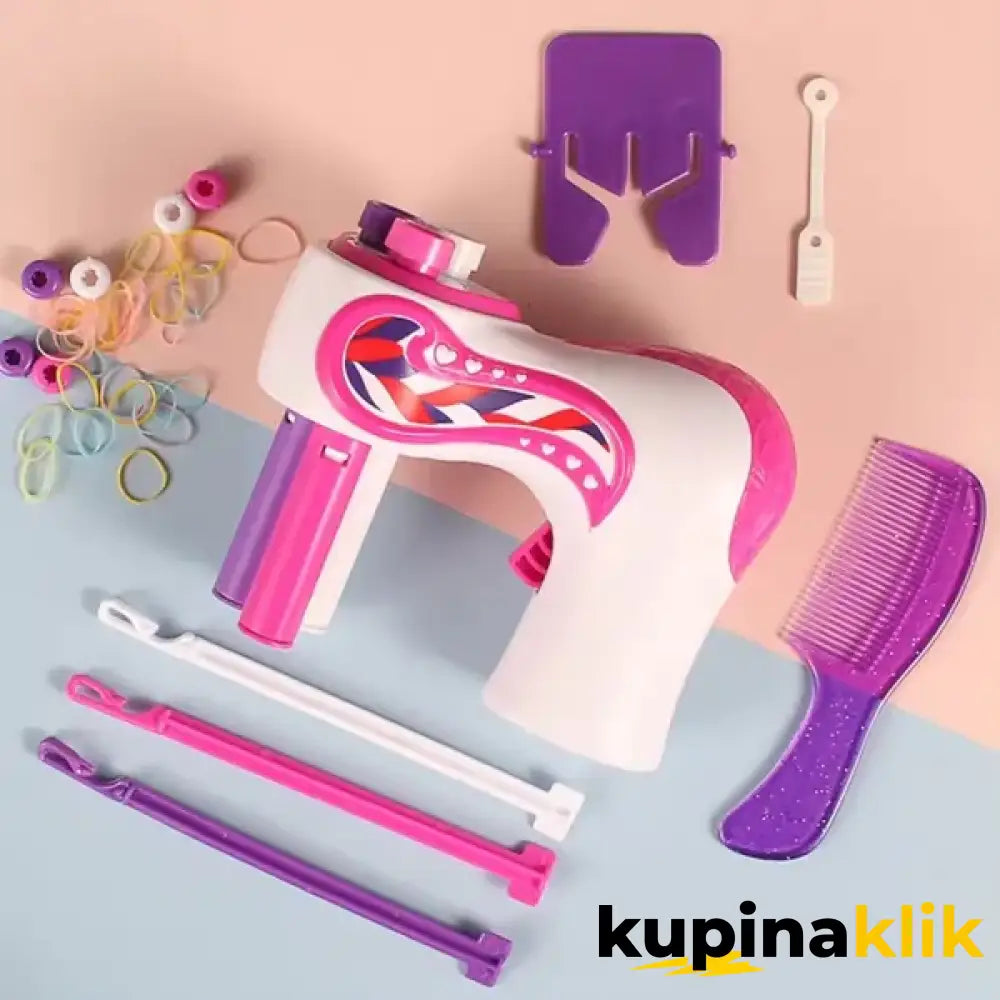 Set za pravljenje pletenica i kikica