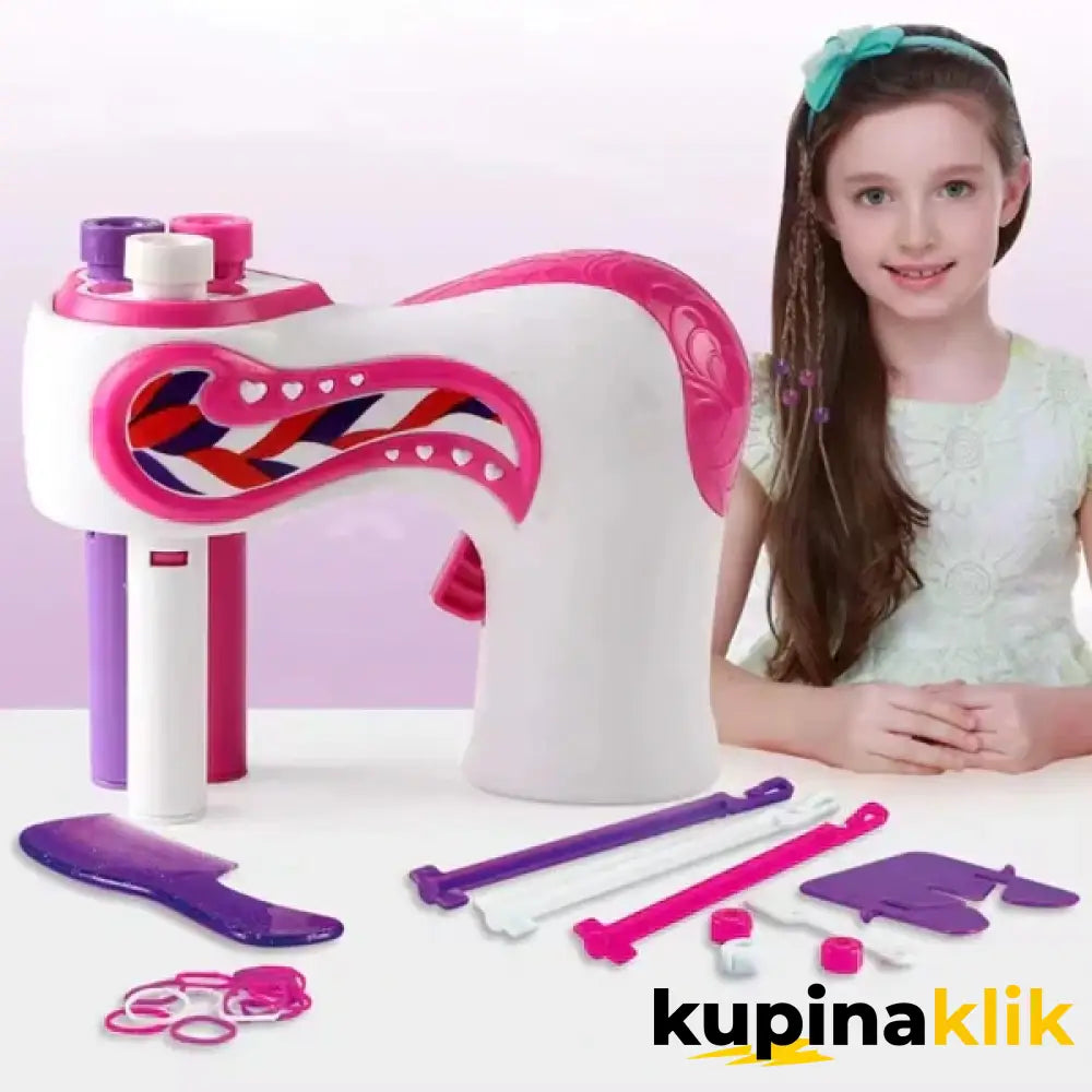 Set za pravljenje pletenica i kikica