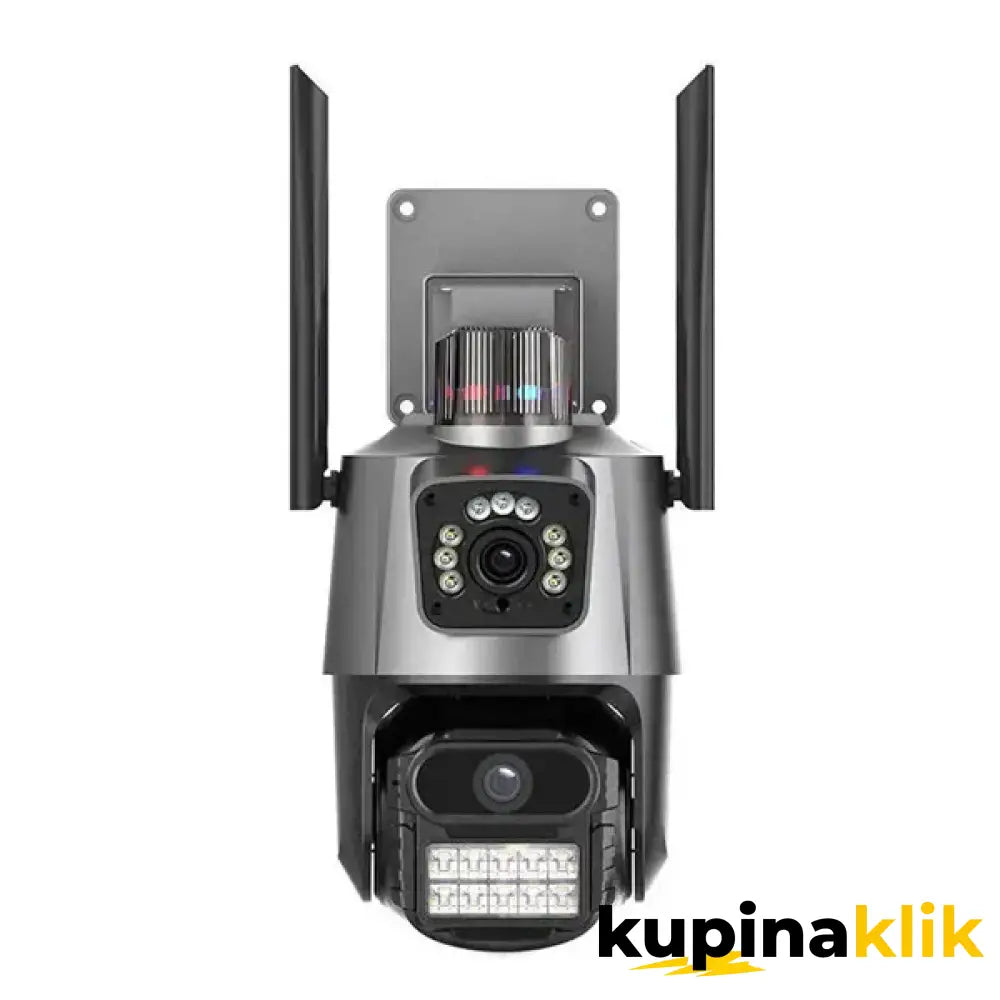 Sigurnosna Dual kamera za video nadzor sa AI detekcijom i noćnim senzorom
