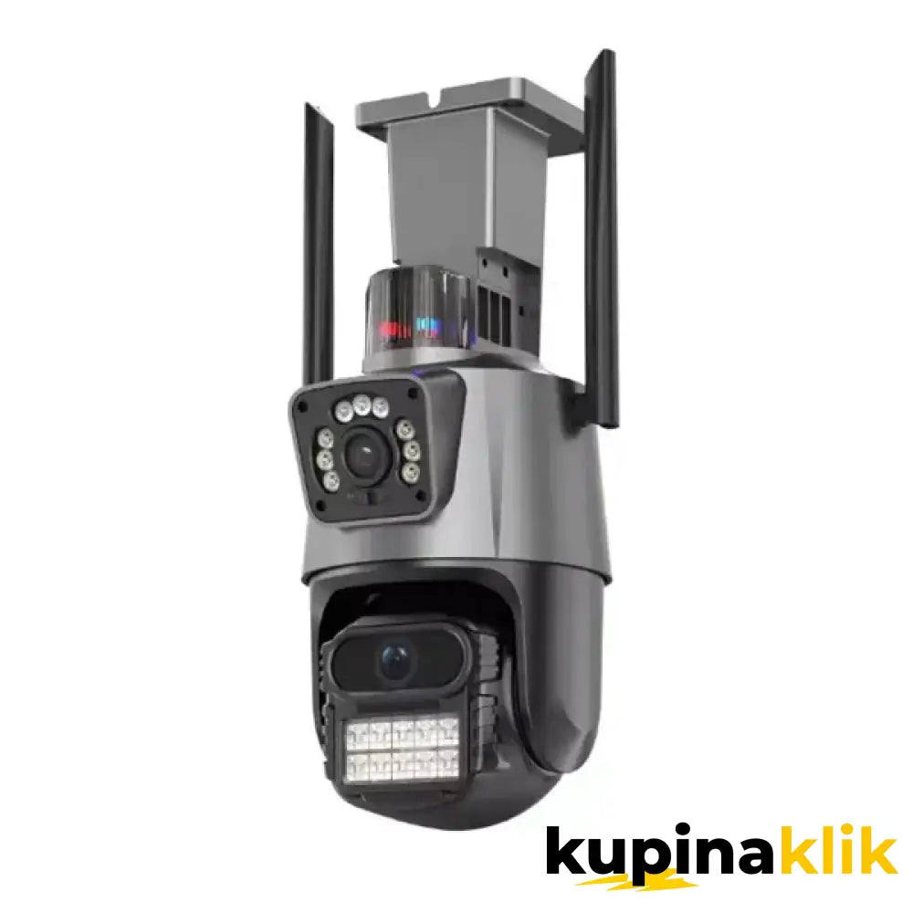 Sigurnosna Dual kamera za video nadzor sa AI detekcijom i noćnim senzorom