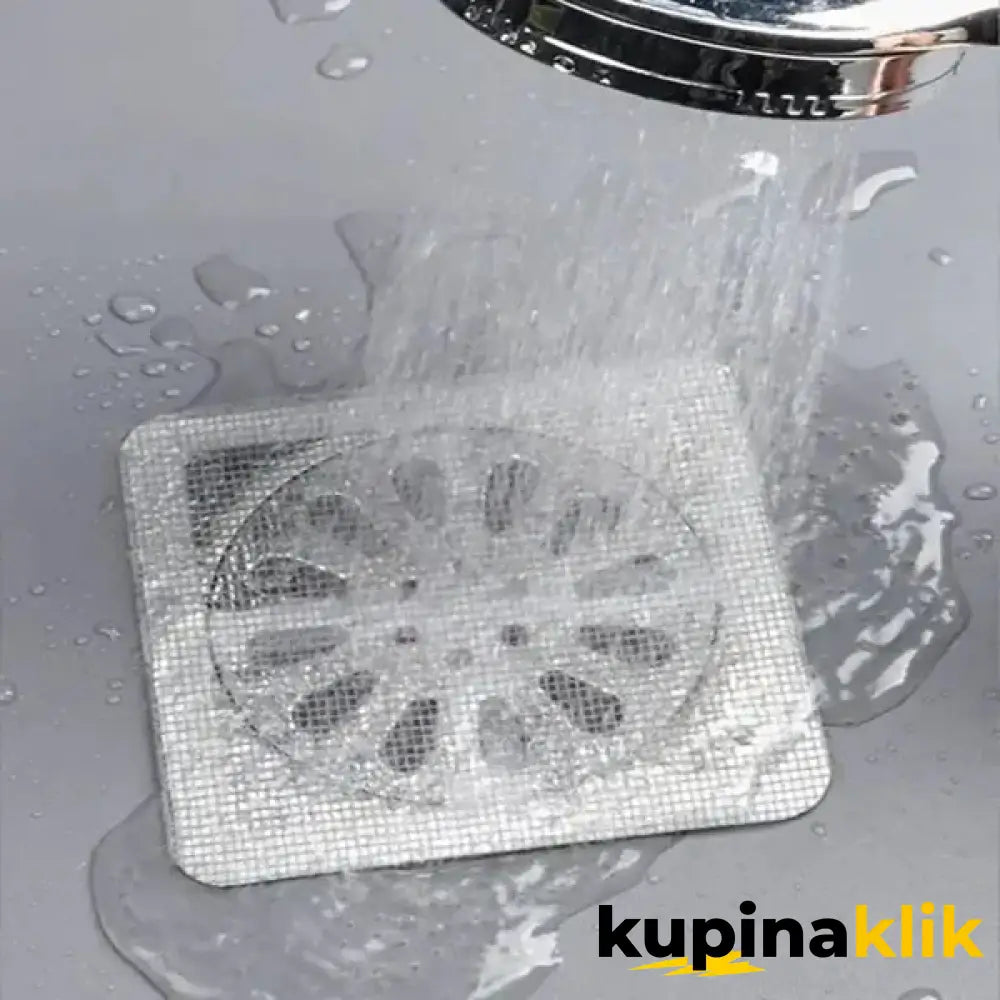 Silikonski filter za odvod i Samolepljive mrežice za odvod PAPAJA COMBO