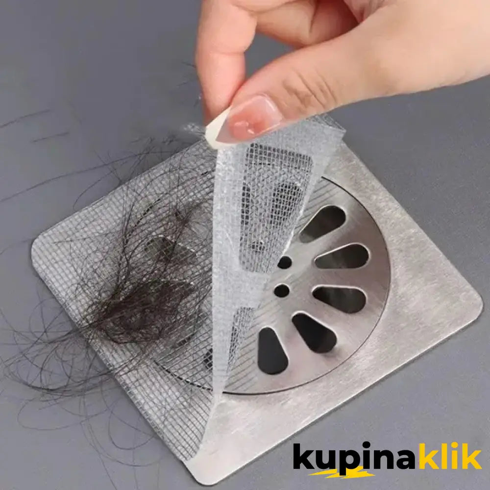 Silikonski filter za odvod i Samolepljive mrežice za odvod PAPAJA COMBO