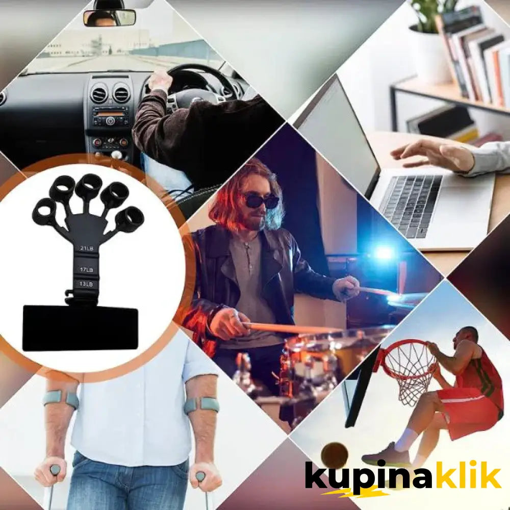 Silikonski Trenažer za Prste