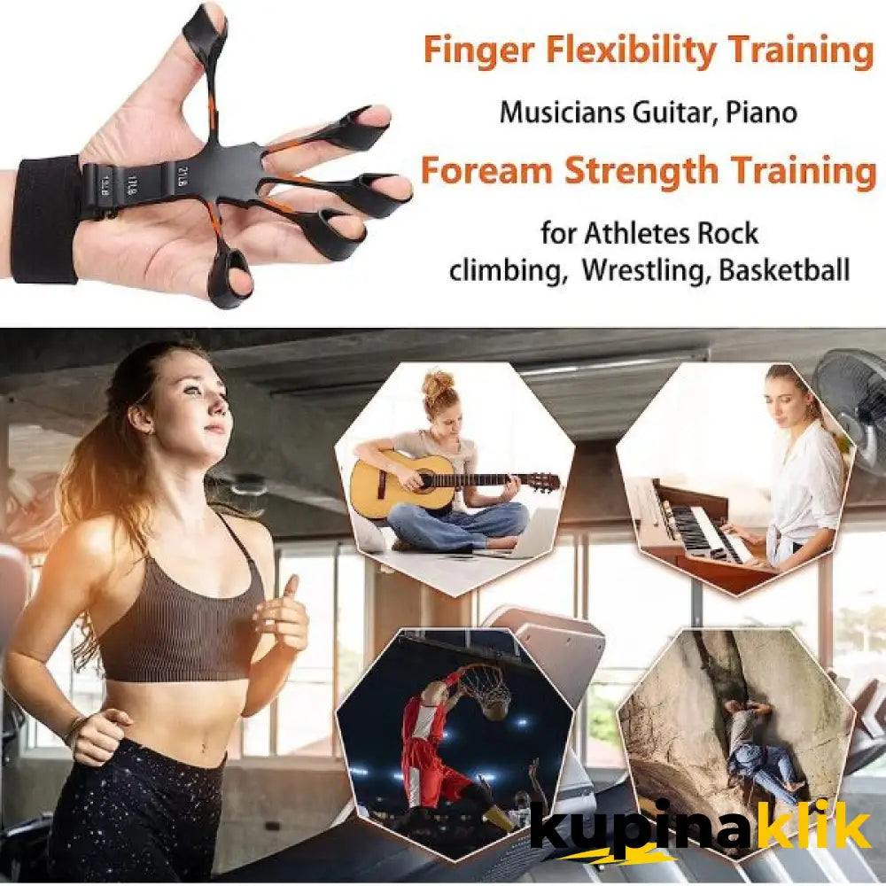 Silikonski Trenažer za Prste