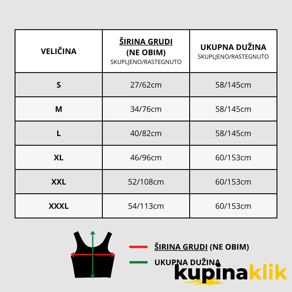 SlimShirt - Kompresivna majica za savršen struk