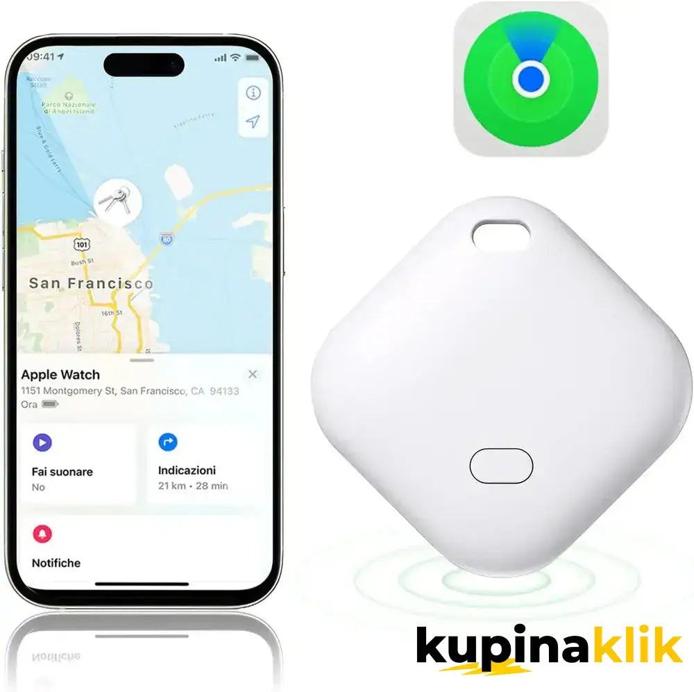 Smart Bluetooth Tracker za Apple uređaje Smart tag