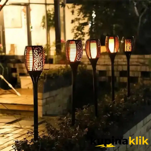 Solarna baštenska baklja