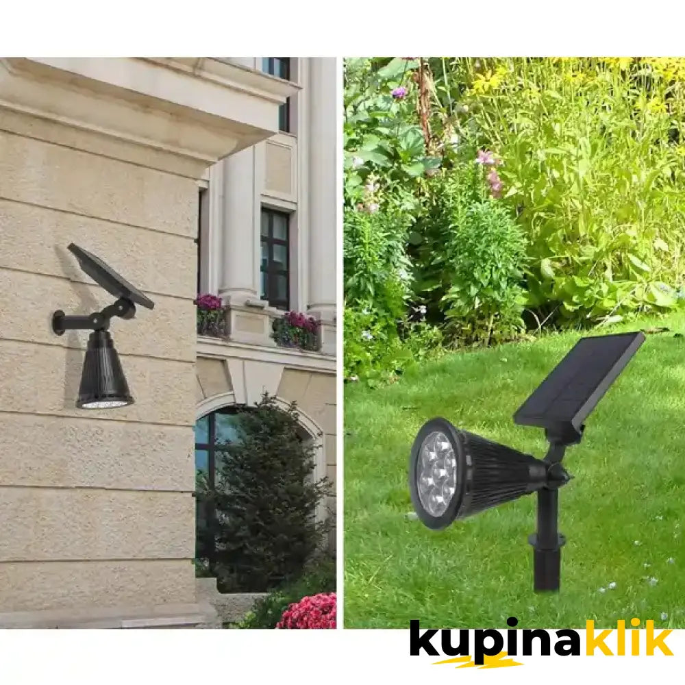 Solarna baštenska kolorna led lampa
